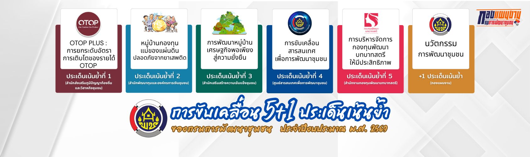 ประเด็นเน้นย้ำ 5+1