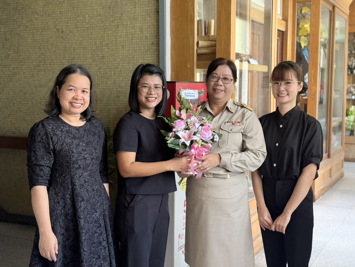 พช.ชลบุรี ร่วมต้อนรับและแสดงความยินดี ผอ.กลุ่มงานสารสนเทศการพัฒนาชุมชน พร้อมขับเคลื่อนงานพัฒนาชุมชน