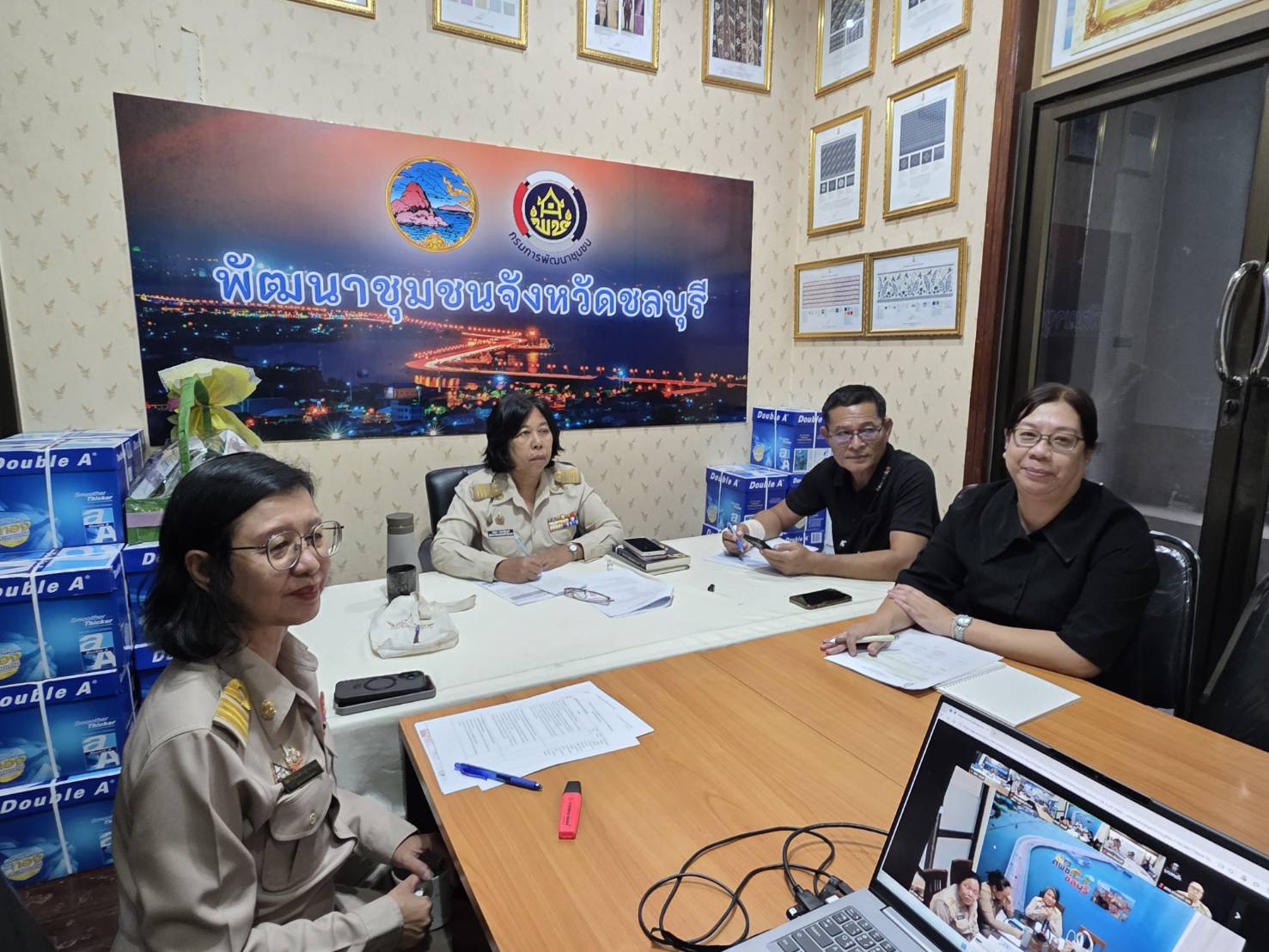 พช.ชลบุรี ร่วมประชุมขับเคลื่อนงานพัฒนาชุมชน พร้อมชี้แจงประเด็นตรวจราชการ ประจำเดือนตุลาคม 2569 🔥🌟